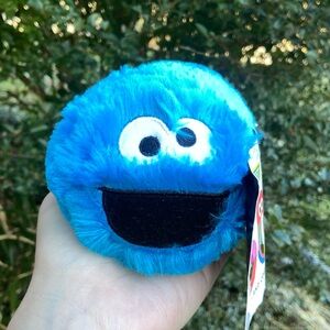 Stackable Cookie Monster Plushie With Tags